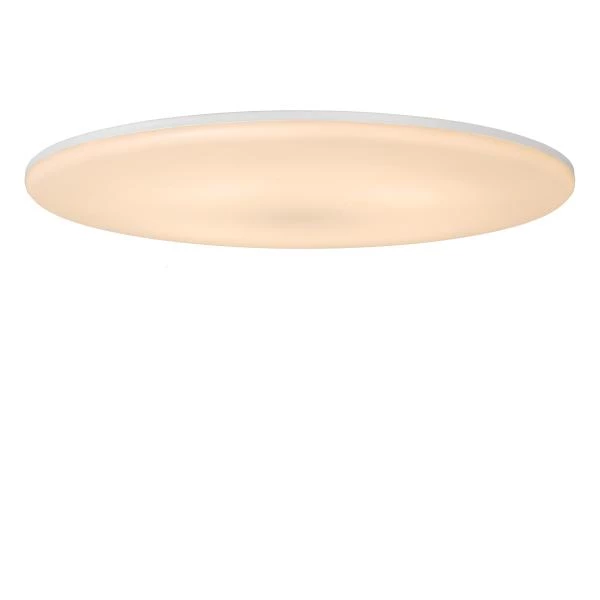 Lucide OLSON - Plafonnière Badkamer - Ø 29 cm - LED - CCT - 1x24W 3000K/6500K - IP44 - Opaal - detail 1